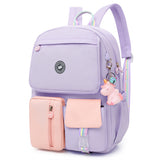 Eazy Kids Unicorn School Backpack - Purple
