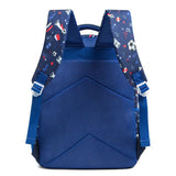 Eazy Kids Football 17Inch School Bag With Lunch Bag and Pencil Case - Blue (Set of 3)