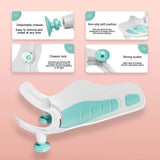 Eazy Kids 2-In-1 Sink Bath Support Tub And Butt Cleaning Station - Green