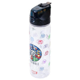 Eazy Kids Marvel Avengers Assemble 2-In-1 Tritan Water Bottle 650ml - Black