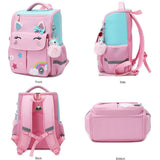 Eazy Kids 3D Unicorn School Bag 14.6Inch - Pink