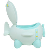 Eazy Kids Airplane Kids Potty Training Toilet Seat - Green