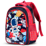 Eazy Kids Astronaut School Bag 13Inch - Red