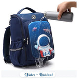 Eazy Kids Astronaut Space School Backpack 16Inch - Blue