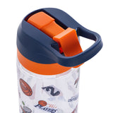 Eazy Kids Basket Ball Tritan Water Bottle With Spray 750ml - Blue