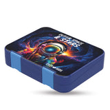 Eazy Kids Outer Space Tritan Bento Box With Lunch Bag - Blue
