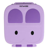 Eazy Kids Bento Box With Insulated Lunch Bag - Purple