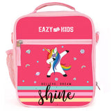 Eazy Kids Unicorn Bento Lunch Bag - Pink