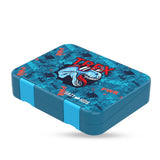 Eazy Kids TREX Tritan Bento Lunch Box with Water Bottle 420ml - Blue