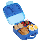 Eazy Kids Bento Lunch Box With Handle - Blue