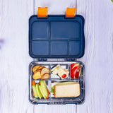 Eazy Kids Expedition Space 5/4 Convertible Bento Lunch Box With Sandwich Cutter Set