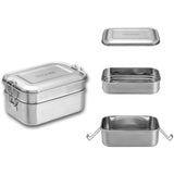 Eazy Kids Bento Steel Lunch Box - XL