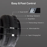 Eazy Kids Gen Z Gamer 17 Inch School Bag with Headset, Lunch Bag, Activity Bag and Pencil Case Set - Black (Set of 5)