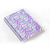 Eazy Kids Spiral Diary - Butterfly Purple