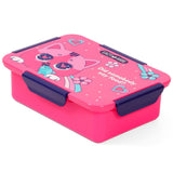 Eazy Kids Cat Lunch Box 850ml - Pink
