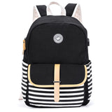 Eazy Kids Classic School Bag 18Inch - Black