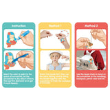 Eazy Kids DIY Kids Art & Craft Crystal Pendant Making & Coloring Set XL- Princess