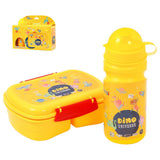 Eazy Kids Lunch Box With Bottle - Yellow