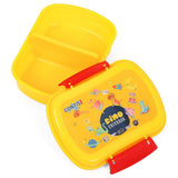 Eazy Kids Lunch Box With Bottle - Yellow