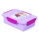 Disney Frozen Princess 4 Compartment Convertible Bento Lunch Box - Purple