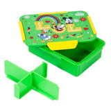 Disney Lol Mickey Mouse 4 Compartment Convertible Bento Lunch Box - Green