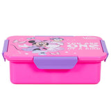 Disney Minnie Mouse 4 Compartment Convertible Bento Lunch Box - Pink