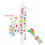 Eazy Kids DIY Doodle Coloring Giraffe with Music and Light