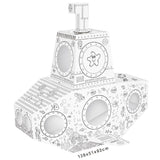 Eazy Kids DIY Doodle Coloring Submarine with Music and Light