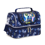 Eazy Kids Gamer Dual Compartment Lunch Bag - Blue