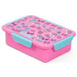 Eazy Kids Gen Z Lunch Box Set and Tritan Water Bottle 450ml - Pink