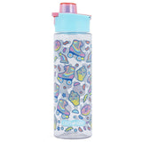 Eazy Kids Gen Z Skater Tritan Water Bottle with Flip Lid 750ml - Blue
