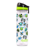 Eazy Kids Gen Z Tritan Water Bottle with Carry handle 650ml - Black