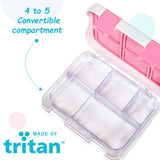 Eazy Kids Girl Thing Glitter Bento Lunch Box With Bottle - Pink