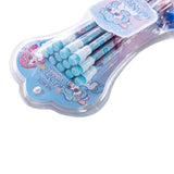 Eazy Kids 12-Piece HB Pencil Set with Eraser, Sharpener & Grip -Blue