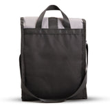Eazy Kids Insulated, Foldable & Stylish Lunch Bag - Grey & Black
