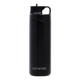 Eazy Kids Double Wall Insulated Sports Water Bottle 550ml - Black