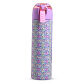 Eazy Kids Butterfly Insulated Water Bottle With Spray 640ml - Purple