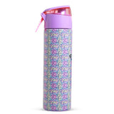 Eazy Kids Butterfly Insulated Water Bottle With Spray 640ml - Purple