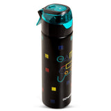 Eazy Kids Gamer Insulated Water Bottle With Spray 640ml - Black