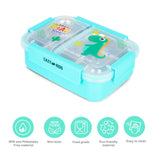 Eazy Kids Dinosaur Lunch Box - Green