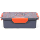 Eazy Kids Gen Z Lunch Box and Tritan Water Bottle with Spray 750ml - Grey