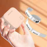 Eazy Kids Mini Label Maker Printer with 180 Labels Roll - Pink