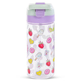 Eazy Kids Muffin Tritan Water Bottle With Spray 500ml - Purple