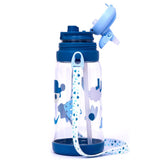 Eazy Kids Water Bottle 600ml With straw - Blue
