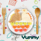 Eazy Kids Sandwich Cutter Stainless Steel Mini Combo