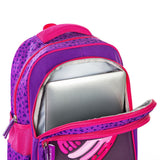 Eazy Kids Love & Hugs School Bag 16Inch - Purple