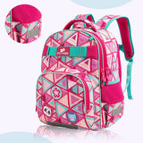 Eazy Kids Panda 18Inch School Bag, Lunch Bag And Pencil Case - Pink (Set of 3)