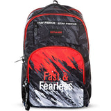 Eazy Kids Fast & Fearless 20Inch School Bag With Laptop Compartment - Black