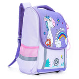 Eazy Kids School Bag Unicorn Prince Purple 15Inch