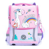 Eazy Kids School Bag Unicorn Purple And Pink 15Inch
